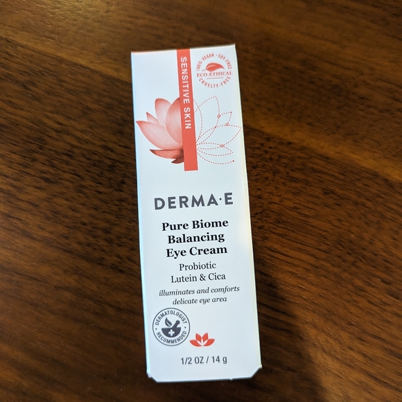 DERMA-E Pure Biome Balancing Eye Cream - Picture 2 of 3